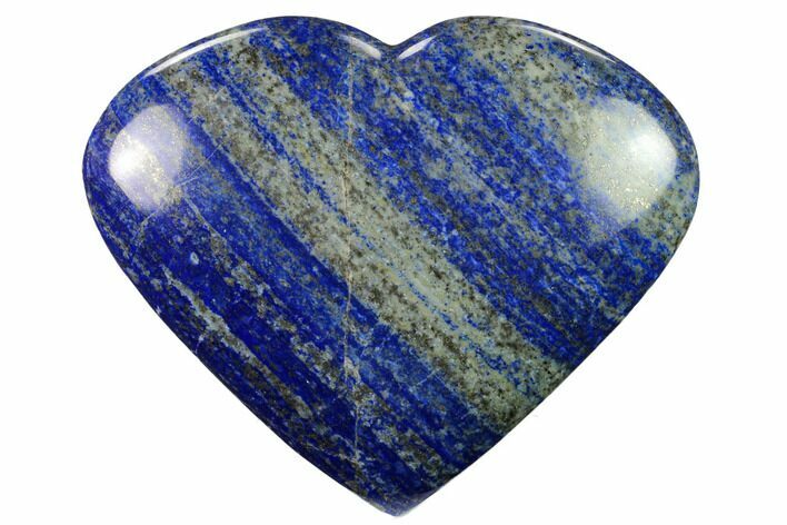 Polished Lapis Lazuli Heart - Pakistan #170954